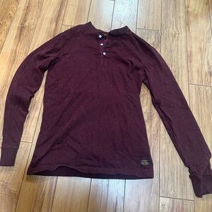 Superdry long sleeve henley